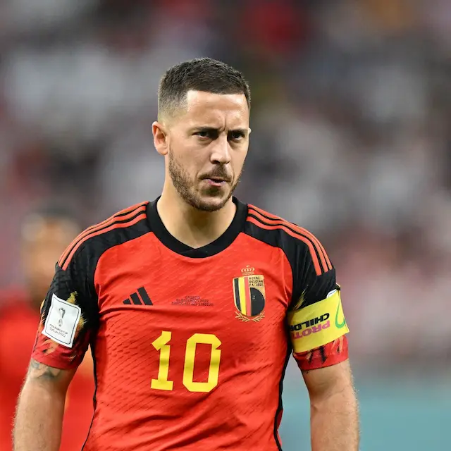 Eden Hazard joueur Belgique